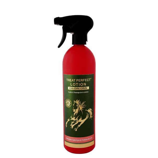 TREAT PERFECT® LOTION CH-DIN CRIN – Lotion de Tressage pour Crins de Chevaux