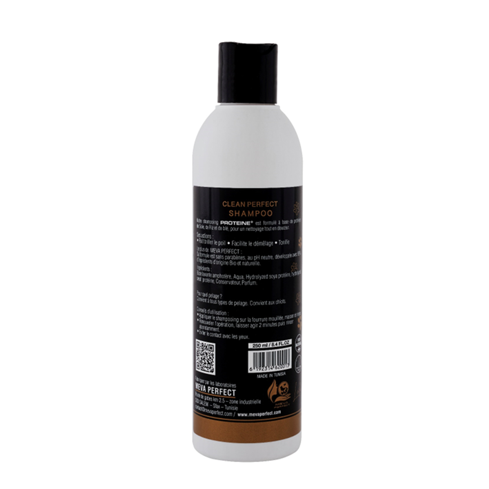 CLEAN PERFECT® SHAMPOO PROTEINE+ – Shampoing Démêlant & Réparateur pour Chiens et Chats – Image 2