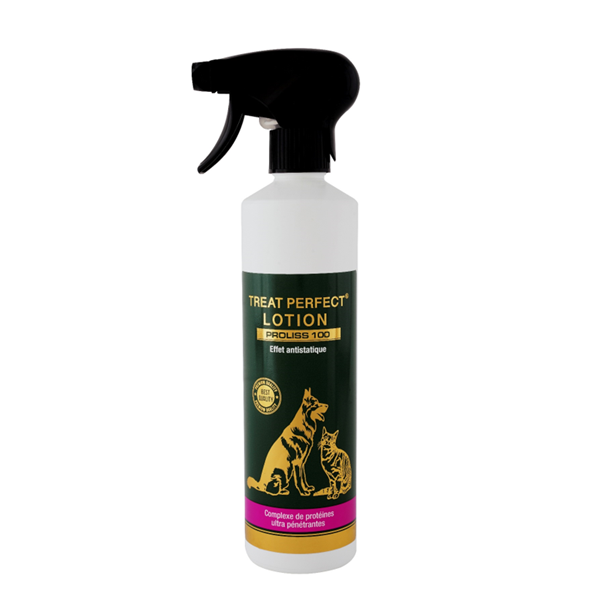TREAT PERFECT® LOTION PROLISS 100 – Spray Démêlant Antistatique Professionnel