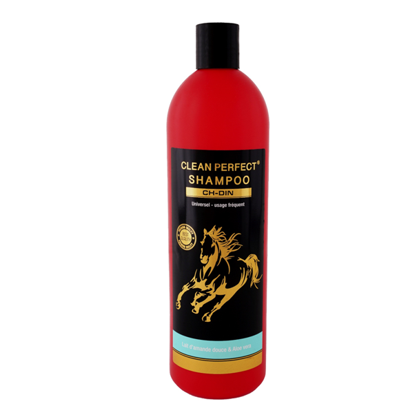 CLEAN PERFECT® SHAMPOO CH-DIN – Shampoing Universel pour Chevaux – Usage Fréquent