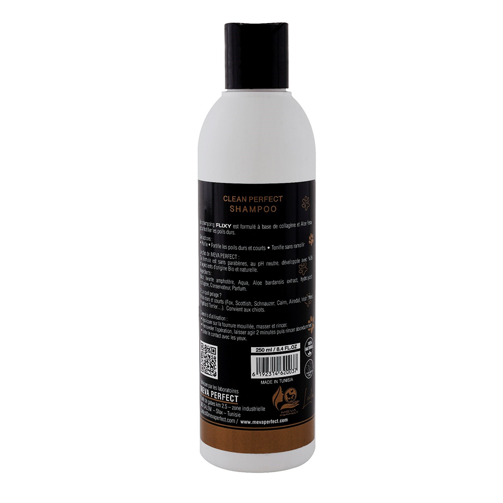 CLEAN PERFECT® SHAMPOO FLIXY – Shampoing Premium pour Chiens à Poils Durs et Courts – Image 2