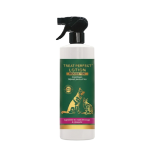 TREAT PERFECT® LOTION BIOCIDE 100 – Lotion Insectifuge & Répulsive pour Chiens et Chats