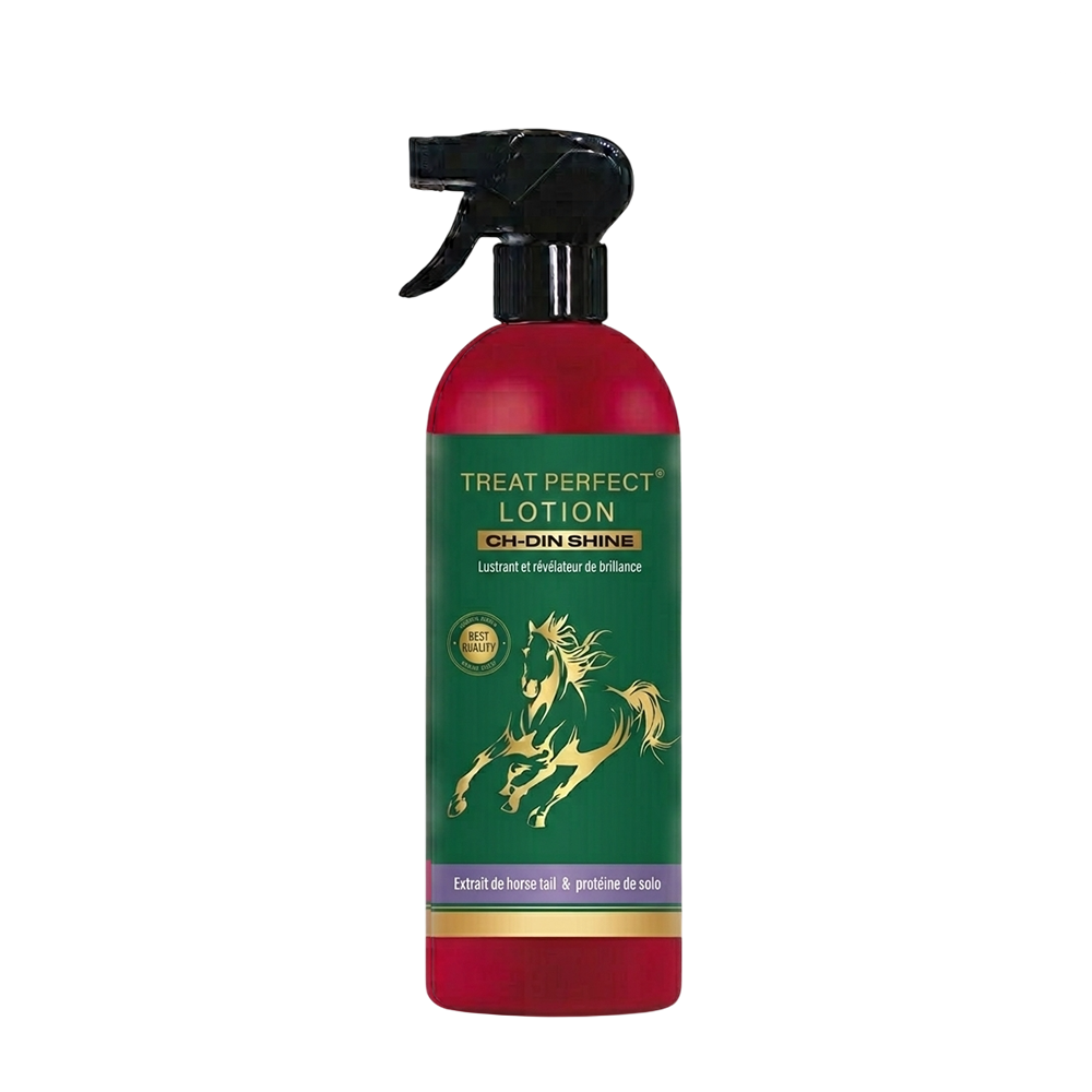 TREAT PERFECT® CH-DIN SHINE – Lotion Brillance pour le Pelage des Chevaux